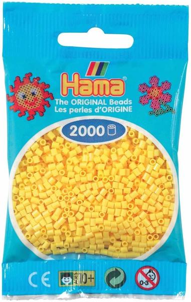 Hama Mini-Perlen 2000 Stück gelb (501-03)