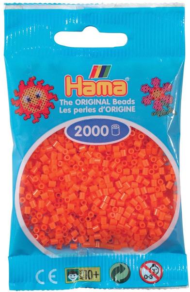 Hama Mini-Perlen 2000 Stück orange (501-04)