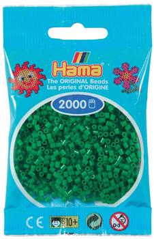 Hama Mini-Perlen 2000 Stück grün (501-10)