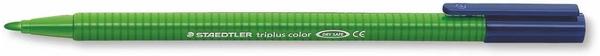 Staedtler triplus colour Fasermaler 323 grün