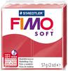 FIMO 8020-26, FIMO SOFT Modelliermasse, ofenhärtend, kirschrot, 57 g, Art#...
