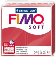 FIMO 8020-26, FIMO SOFT Modelliermasse, ofenh&auml;rtend, kirschrot, 57 g