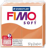 FIMO 8020-76, FIMO SOFT Modelliermasse, ofenh&auml;rtend, cognac, 57 g