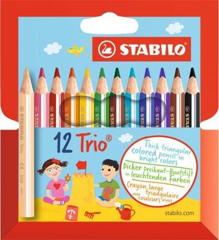 STABILO Trio dick kurz 12er Pack 12 Farben