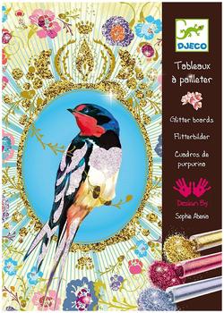 Djeco Glitzerbilder Vögel (9501)