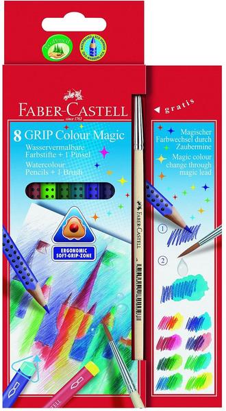 Faber-Castell Grip Colour Magic 8 Stück