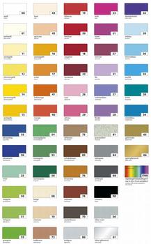 Folia Tonpapier 100 Bogen 50 x 70 cm schwarz