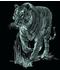 Mammut Spiel & Geschenk Scraper Kratzbild Silber Mini Tiger