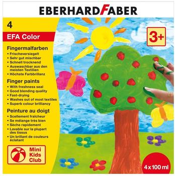 Eberhard Faber 4 Fingermalfarben (578804)
