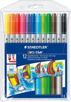 Staedtler 320 NWP12, Staedtler Doppel-Fasermaler Noris Club, 12er Etui