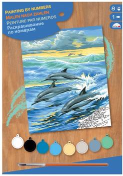 KSG Malen nach Zahlen Masterpiece Delfine
