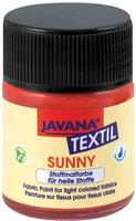 Kreul Javana Stoffmalfarbe f&uuml;r helle Stoffe, 50 ml (50 ml) (23252046) Rot,