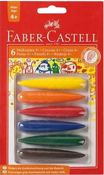 Faber-Castell Wachsmalkreiden 6 Stück (120404)
