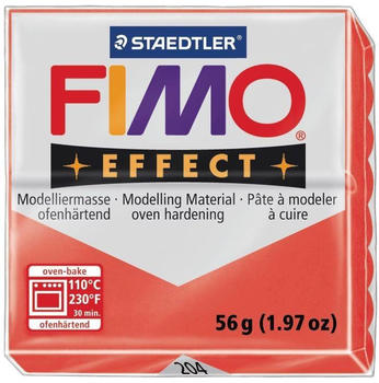 Fimo effect 56 g transparent-rot