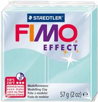 STAEDTLER FIMO effect Mint Pastell, ofenh&auml;rtende Modelliermasse, 57g Block,