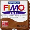 Staedtler 8020-7, Staedtler Modelliermasse Fimo soft 56g caramel, Grundpreis:...