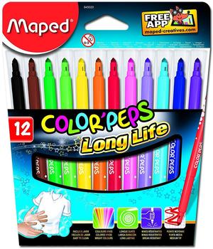 Maped Color'Peps Fasermaler 12 Stück (845020)