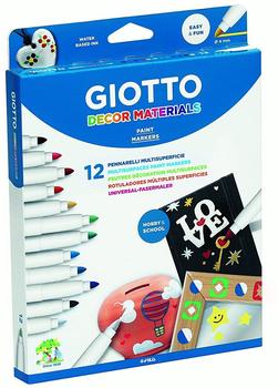 Giotto Decor Materials Fasermaler 12 Stück (453400)