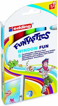 edding Funtastics Windowmarker 5 Stück