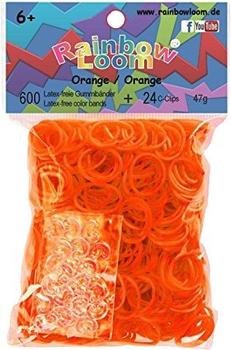 Rainbow Loom Gummibänder 600 Stück orange