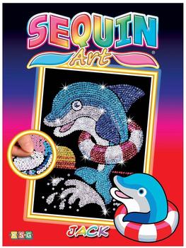 KSG Junior Sequin Art Delphin Jack
