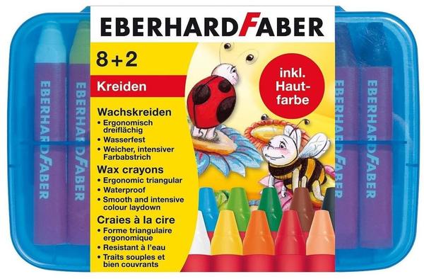 Eberhard Faber Wachskreifen 10er Plastikbox (524011)