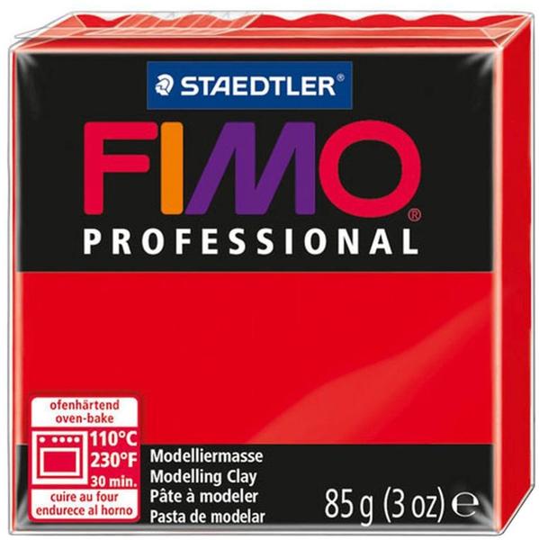 Fimo Professional 85 g echtrot