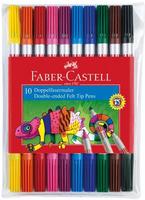 Faber-Castell 151110, Faber-Castell Faber Castell 151110 Fasermaler Zweispitz 10St