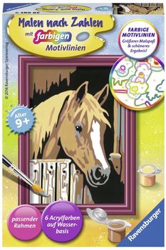 Ravensburger Malen nach Zahlen Pferd im Stall