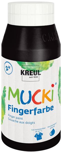 C. Kreul Mucki Fingerfarbe 750 ml schwarz