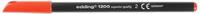 Edding 41200002, Edding Fasermaler 41200002 1200-02 rot