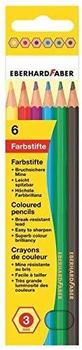 Eberhard Faber Buntstift hexagonal 6er Kartonetui