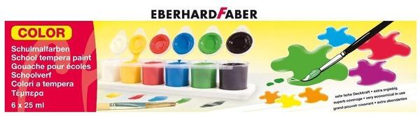 Eberhard Faber EFAColor Tempera Set mit 6 Farben à 25ml