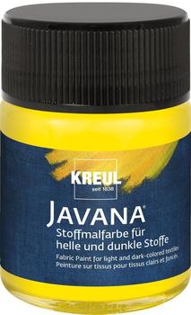 C. Kreul Textilfarbe JAVANA Opak 50ml gelb