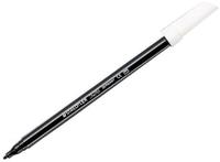 Staedtler Faserschreiber 326, mit Kappe, 1 mm, Schreibfarbe: schwarz