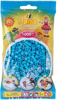 malte haaning Plastic Beutel mit Perlen 1000 Stück azurblau (207-49)