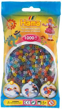 malte haaning Plastic Hama Beutel mit Perlen 1000 Stück Mix 53 (207-53)