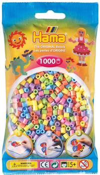 malte haaning Plastic Hama Beutel mit Perlen 1000 Stück Mix 50 (207-50)