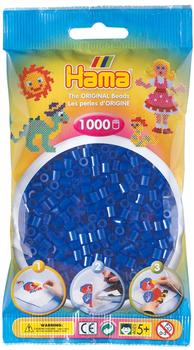 malte haaning Plastic Hama Beutel mit Perlen 1000 Stück Neon-Blau (207-36)