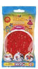 Hama 207-13, Hama Ironing beads - Red transparent (013) 1000pcs.