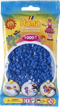 Hama Beutel mit Perlen 1000 Stück hellblau (207-09)