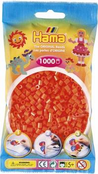 Hama Beutel mit Perlen 1000 Stück orange (207-04)