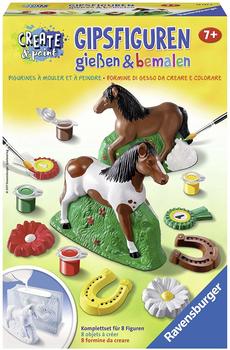 Ravensburger Create & Paint Gipsfiguren gießen & bemalen Pferde