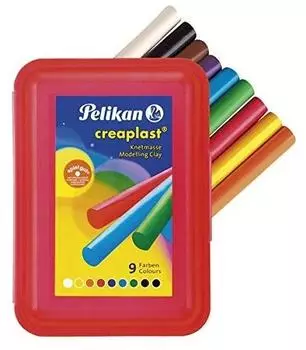 Pelikan Creaplast Knetmasse 9 Farben