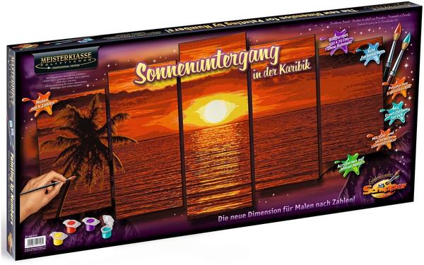 Schipper Sonnenuntergang in der Karibik 132x72cm (609450728)