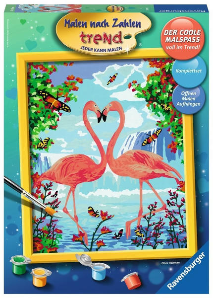 Ravensburger Malen nach Zahlen - Flamingo Love