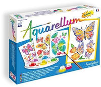Aquarell-Malerei - Aquarellum Junior Schmetterling & Blume