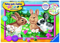 Ravensburger 28517 Ravensburger Malen-nach-Zahlen Putzige H&auml;schen