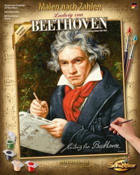 Schipper 609130834 Malen nach Zahlen Ludwig van Beethoven (1770-1827)