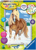 RAVENSBURGER 28780, RAVENSBURGER 28780 Malen nach Zahlen - Haflinger im Schnee